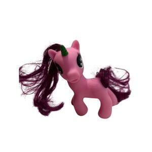 Dolgen Pink Unicorn Pony Toy Figure Green Horn Purple Hair 24661001E20